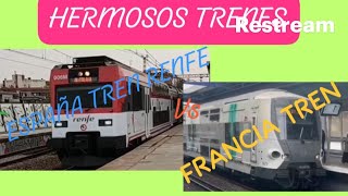 ESTACIÒN DE TREN DE MADRID Vs TREN DE FRANCIA [upl. by Wolsniw]