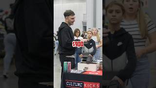 Coin Flip Gone Wrong For Unreleased Jordan 1 Retro Low OG At Sneaker Con viral funny comedy yt [upl. by Irafat732]