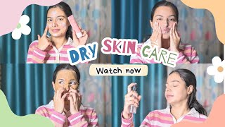 Easy Skincare For Dry Skin  Dry Skincare Tips [upl. by Ynohtna]