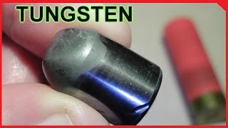 TUNGSTEN AntiSuperman Shotgun Slugs Testing [upl. by Asseral644]