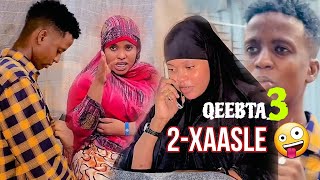 2XAASLE 🤪QEEBTA3 MUSALSAL CUSUB 2024 SOMALI TIKTOK CHANNEL [upl. by Sokin]