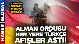 Alman Ordusundan Gizemli Mesaj Her Yere Türkçe Afişler Astılar [upl. by Laefar]