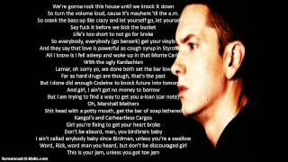 Eminem Berzerk Lyrics [upl. by Crelin]