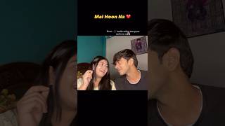 Kiska hai ye tumko intezaar mai hoon na ❤️🎧 couplegoals musicislife trending [upl. by Katz]