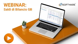 Webinar operativo Saldi Di Bilancio GB  GBsoftware [upl. by Renzo]