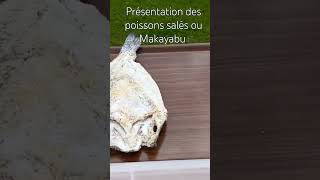 Présentation des poissons salés ou Makayabu [upl. by Cecelia]