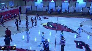 Pompton Lakes High vs WallingtPompton Lakes High vs Wallington High School Boys Freshman Basketball [upl. by Zul]