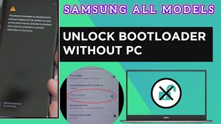 How to Unlock OEM Bootloader  Fix OEM Unlock Not Showing  All Samsung Fix [upl. by Harvard]