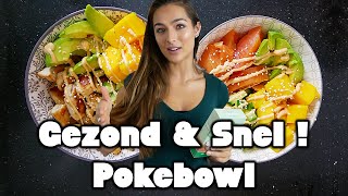 JE EIGEN POKÉ BOWL MAKEN  Koken met Nochtli amp Jeremy👨🏽‍🍳 [upl. by Wilber278]