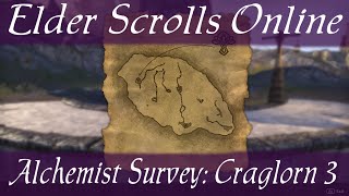 Alchemist Survey Craglorn 3 Elder Scrolls Online ESO [upl. by Ahsed]