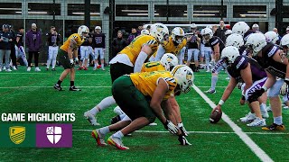 BUCS Gameweek 6  University of Nottingham American Football Gold v Durham University [upl. by Irot367]