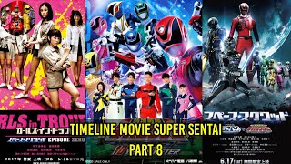 Timeline Movie Super Sentai Part 8 [upl. by Krauss]