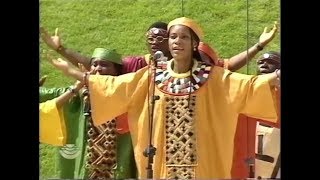 African Choir Performing at the Opening of The Baháí Terraces ENCHANTING [upl. by Monney]