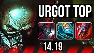 URGOT vs NASUS TOP  600 games  EUW Master  1419 [upl. by Nema895]