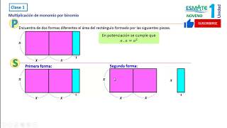 11 Multiplicación de monomio por binomio 12 [upl. by Isyad]