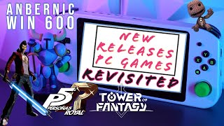 2022 PC Game New Releases  REVISITED  Anbernic Win600 10 Games Tested [upl. by Ahsilla15]