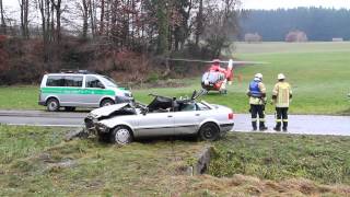 Schwerer Verkehrsunfall auf Lindauerstraße [upl. by Alexia591]