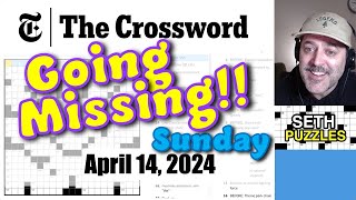 April 14 2024 Sunday quotSavings Planquot New York Times Crossword Puzzle [upl. by Esil]