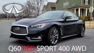 2018 Infiniti Q60 Red Sport 400 POV Review  Pure Luxury or Pure Performance [upl. by Laurence]