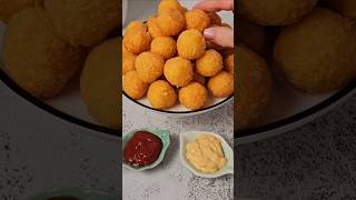 Recette de boule croustillante au fromage à la maison 😋 Recette super facile et rapide 🤗 [upl. by Okwu725]