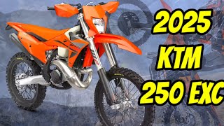 New 2025 KTM 250 EXC 2 Stroke Enduro [upl. by Shevlo]