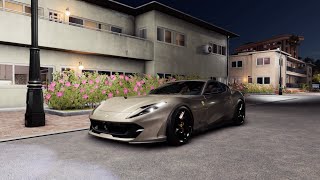 The Crew Motorfest  1400HP 812 Superfast  CruisePulls Exhaust Sound Beta [upl. by Donell601]