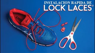 Instalación cordones elásticos en zapatillas de running  lock laces [upl. by Farah190]