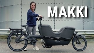 Gazelle Makki Travel A Convenient Cargo EBike for Modern Families [upl. by Oilcareh]