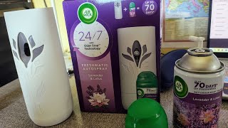 🔥Air Wick 250 ml  Lavender amp Lotus Refill  Automatic  Freshmatic Air Freshener Kit🔥 [upl. by Etnovert]