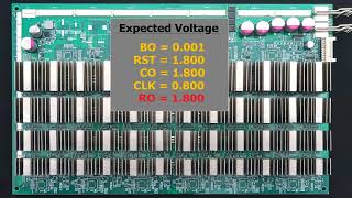 Antminer S17 Hashboard Repair Voltage Testing Basics [upl. by Avrenim]