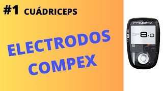 ⭕1 COMPEX en CUÁDRICEPS  ¿Cómo se ponen los electrodos Coloca bien los parches del estimulador [upl. by Ulyram]