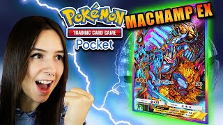 LE MIE PRIME VITTORIE CON MACHAMP EX DECK  Pokémon TCG Pocket [upl. by Leah411]