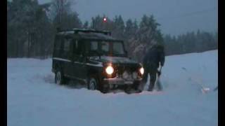 Mercedes Geländewagen 240 GD digged out [upl. by Odille477]