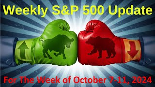 SampP 500 Weekly Market Update for Monday Oct 711 2024 [upl. by Letreece]