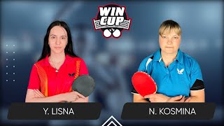 0800 Yaroslava Lisna  Natalia Kosmina 23112024 WINCUP Women Master TABLE 1 [upl. by Haerb]