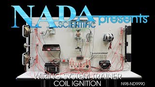 Wiring System Trainer Coil Ignition  NADA Scientific [upl. by Acirdna]