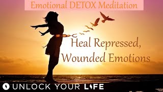 Emotional Detox Meditation Heal Emotions [upl. by Nonnaehr772]