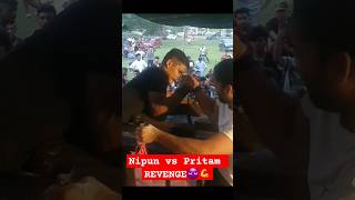 NIPUN VS PRITAM😈 armwrestling shortvideos trending [upl. by Goddord]