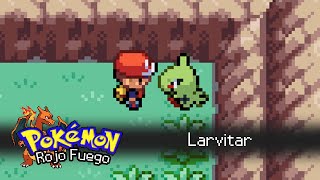 CÓMO CONSEGUIR a LARVITAR en POKÉMON ROJO FUEGO y VERDE HOJA TYRANITAR [upl. by Angelico839]