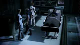 Mass Effect 3 Ashley Romance 5 Ashley gravely injured [upl. by Alyekahs234]