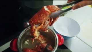 Preparation langouste homard [upl. by Oner820]