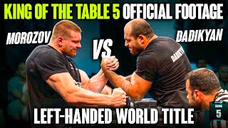 King of the Table 5 Official Footage  Artem Morozov vs Davit Dadikyan [upl. by Assela]