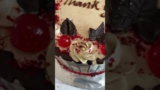 Beautiful Chocolate amp red velvet cake Sarah’s Cakes Uganda chocolatecake cake redvelevet creamy [upl. by Saidel]