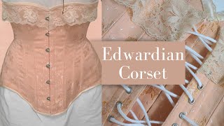 Sewing an Edwardian Corset – Corsetmaking for beginners [upl. by Lorilee]