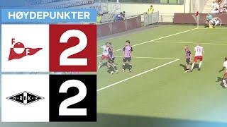 Fredrikstad 2  2 Rosenborg  Høydepunkter [upl. by Nwahsyt]