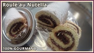 Gâteau roulé au nutella [upl. by Hungarian]