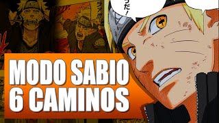 Modo Sabio de los 6 Caminos  六道仙人モード · Rikudō Sennin Mōdo  EXPLICACIÓN [upl. by Griffy]