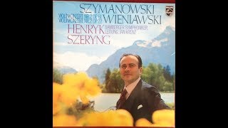 Wieniawski Szymanowski HSzeryng Concertos N°2 [upl. by Asilat]