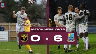 SIX OF THE BEST On The Road  Farnham Town 60 Tadley Calleva  Match Highlights [upl. by Akeyla463]