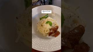 Alfredo Pasta dinner food lowcarb [upl. by Adnalor]